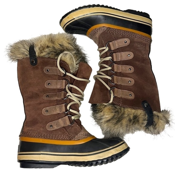 SOREL Joan of Arctic Boots Size 6 - Picture 2 of 10